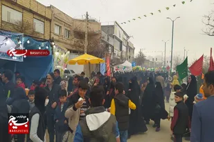 پیاده روی منتظران ظهور در فامنین