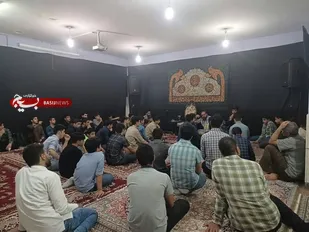برگزاری مراسم شهادت حضرت علی بن موسی الرضا(علیه السلام) توسط رزمندگان گردان107 امام حسین(علیه السلام)