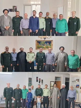 دیدار فرمانده سپاه ناحیه گرمسار با پیشکسوتان عرصه جهاد و دفاع مقدس