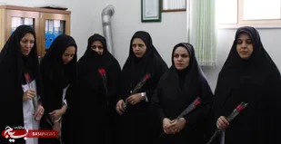 تجلیل بسیج جامعه زنان از کارکنان درمانگاه رضوی شاهرود+ تصاویر