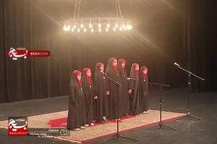 اولین جشنواره منطقه ای سرود یاران محراب در ناحیه حمزه سیدالشهداء برگزار شد