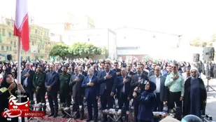 زنگ &laquo;ایثار و مهر&raquo; در دبیرستان دخترانه هوشیار طبرسی شمالی مشهد نواخته شد