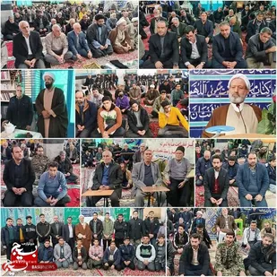 حضور در نماز عبادی سیاسی جمعه همزمان با عید غیدیر و انتخابات