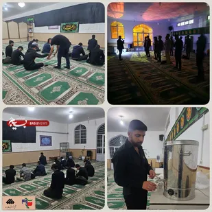 برگزاری مراسم سوگواری ایام فاطمیه در دانشگاه صنعت ومعدن زرند