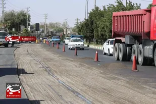 آغاز اجرای تراشه آسفالت مسیر ماهدشت به محمدشهر / تحقق یکی از مطالبات دیرینه شهروندان