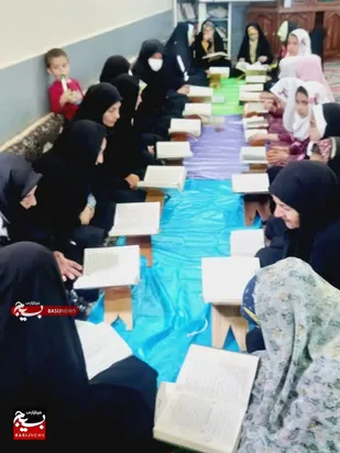 جزء خوانی و بیان احکام در رده های بسیج اردل