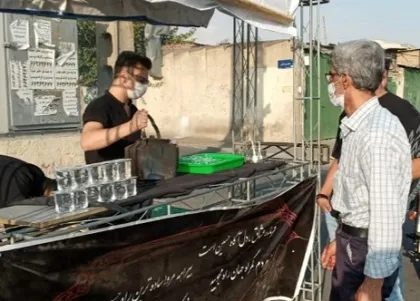 برپایی موکب های عزاداری در اربعین حسینی