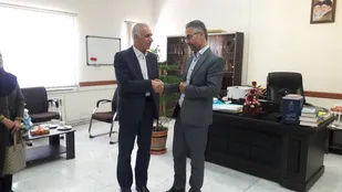دیدار معاون مدیرکل و رئیس اداره بهزیستی شاهرود با دادستان شهرستان