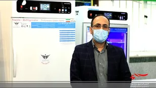 یخچال نگهداری واکسن به خط تولید رسید