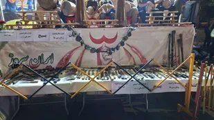 کشف ۴۶۰ قبضه سلاح سردغیرمجاز طی دوماه گذشته در طرقبه شاندیز&nbsp;