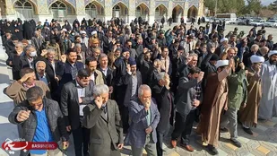 خروش انقلابی مردم ولایتمدار نائین در محکومیت اقدام مذبوحانه نشریه فرانسوی