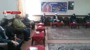 دیدار و گفتگو مدیر شبکه بهداشت و درمان میامی با مسئولان این شهرستان