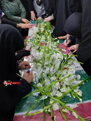 مردم شهر بیدستان میزبان یک آلاله گمنام دفاع مقدس بودند