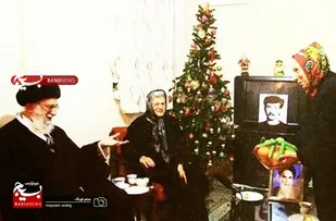 دیدار سردار حسن زاده و حجت الاسلام علیزاده با خانواده&zwnj;ی "شهید "رازمیک خاچاطوریان"