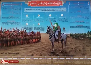 برپایی نمایشگاه به مناسبت ماه محرم الحرام