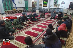 بازدید مسئول نمایندگی ولی فقیه در سپاه ناحیه فامنین از پایگاه&zwnj;های حوزه مقاومت امام علی(ع)