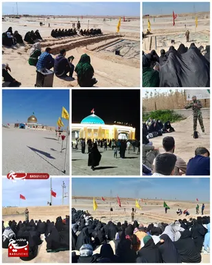 بازدید دانشجویان بهبهان از مناطق عملیاتی جنوب کشور