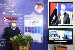 افتتاح دو پروژه&zwnj;های شرکت توزیع نیروی برق استان سمنان در قالب پویش هر هفته الف. ب. ایران