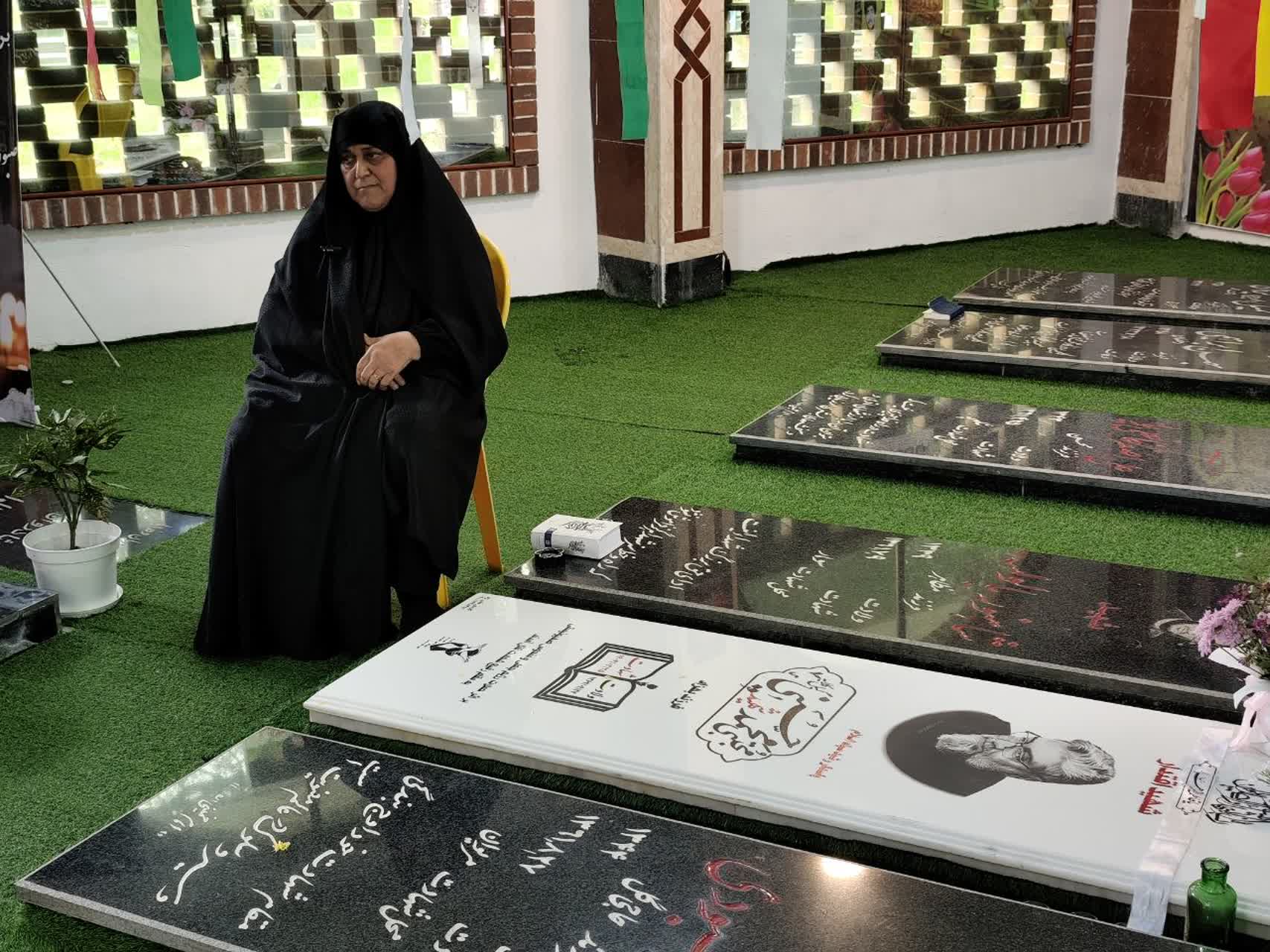 مادری که داغ فرزند را با افتخارِ شهادتش تاب می‌آورد