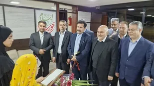 معاون توسعه روستایی و مناطق محروم رئیس جمهور وارد خوزستان شد