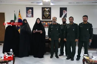 تجلیل فرمانده سپاه قم از بانوی ورزشکاری که حاضر به مسابقه با نماینده رژیم صهیونیستی نشد