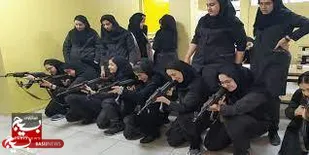 آغاز اردوی عملی آمادگی دفاعی مدارس دخترانه شهر اراک