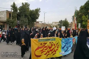 همایش بزرگ پیاده&zwnj;روی رهروان فاطمی در مریانج برگزار شد