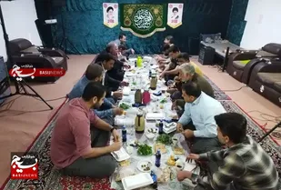 برگزاری ضیافت افطاری در حوزه شهدای مدافع حرم پردیسان در ماه می&zwnj;همانی خدا