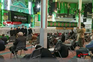 برگزاری مراسم دهه دوم فاطمیه توسط بسیجیان همدان