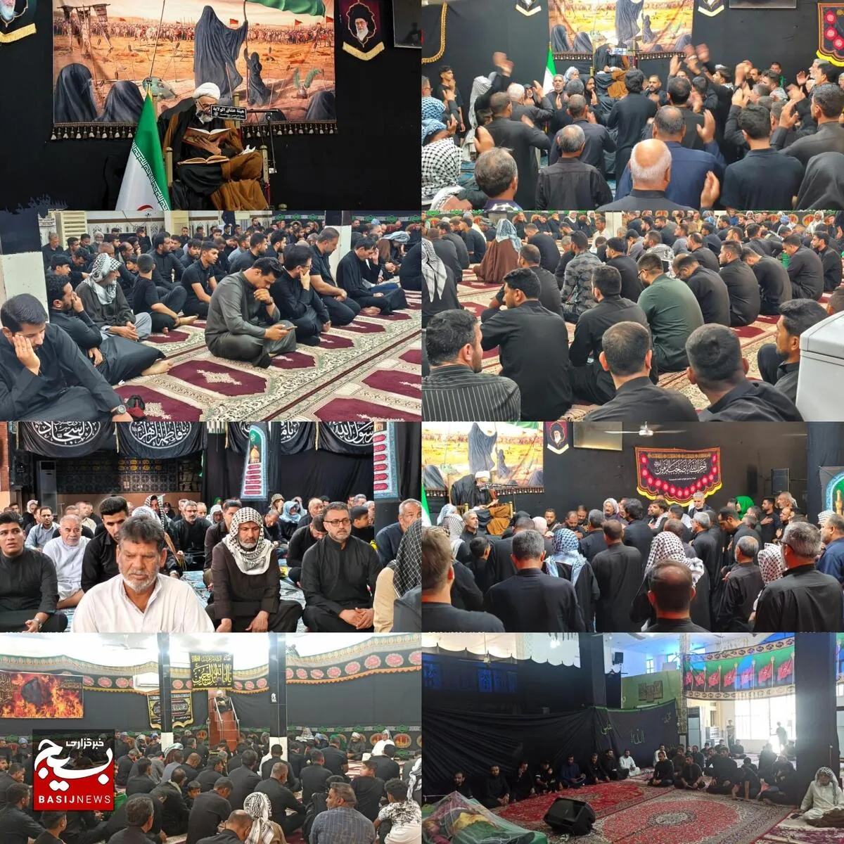 مقتل خوانی در عزای حضرت ابا عبدالله الحسین(ع) در حمیدیه