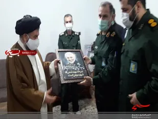 دیدار فرمانده سپاه کربلا با امام جمعه بهشهر