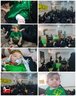 شیرخوارگان حسینی زیدونی سوگوار طفل عطشان کربلا