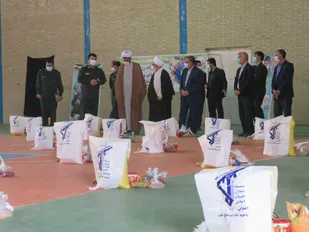 رزمایش مواسات وهمدلی درناحیه مقاومت بسیج تفت برگزار شد