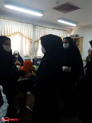 تقدیر دانشجویان بسیجی در کادر درمانی خواهر بیمارستان خاتم الانبیا (ص) شاهرود+ تصاویر