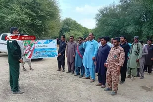 اجرای شامگاه یاد یاران در روستای گیتیگ بخش پلان برگزار شد