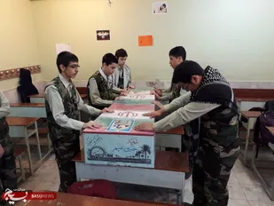 شهید &laquo;حسین سپهر&raquo; در کلاس درس حاضر شد