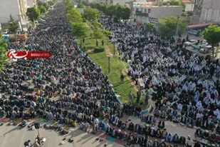 اقامه نماز عید سعید فطر در یاسوج