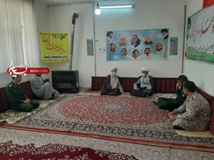 دیدار مسئول دفتر نمایندگی، ولی فقیه در سپاه شاهرود با امام جمعه شهر بیارجمند