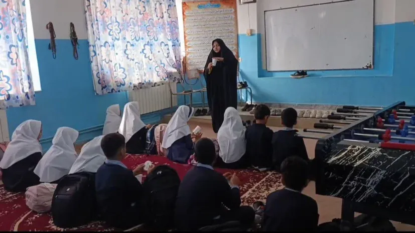 یک روز پر از لبخند و مهربانی؛ روایت اردوی جهادی برای کودکان ساری