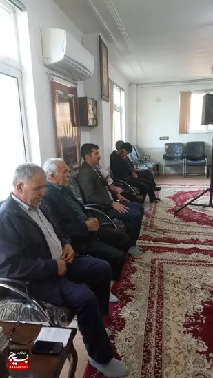 نشست مداحان و پیرغلامان شهرستان بن