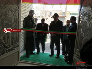 ساختمان حوزه مقاومت بسیج امام حسن مجتبی (ع) شهر برف انبار افتتاح شد.