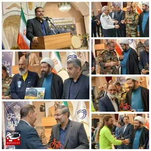 قاب بسیج از شکوه جشن تجلیل سفیران فرهنگ رکاب‌زنی و محیط‌زیست در تربت‌جام