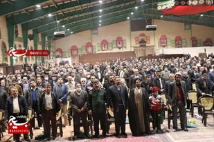 گرامیداشت سومین سالگرد شهادت حاج قاسم سلیمانی در حسینیه ثارالله خمینی شهر+فیلم