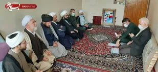 دیدار و سرکشی از خانواده شهدای روحانی شهرستان قوچان