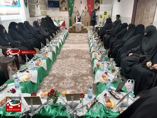 آیین تکریم از مادران و همسران شهداء/ تصاویر