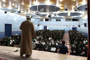 اجتماع بزرگ دختران حاج قاسم در شهرستان دارالولایه مهریز