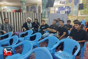 رزمایش شامگاه یاد یاران در محله آل یاسین سرخه برگزار شد