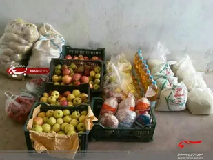 تهیه و توزیع میوه برای نیازمندان شهرستان بهار