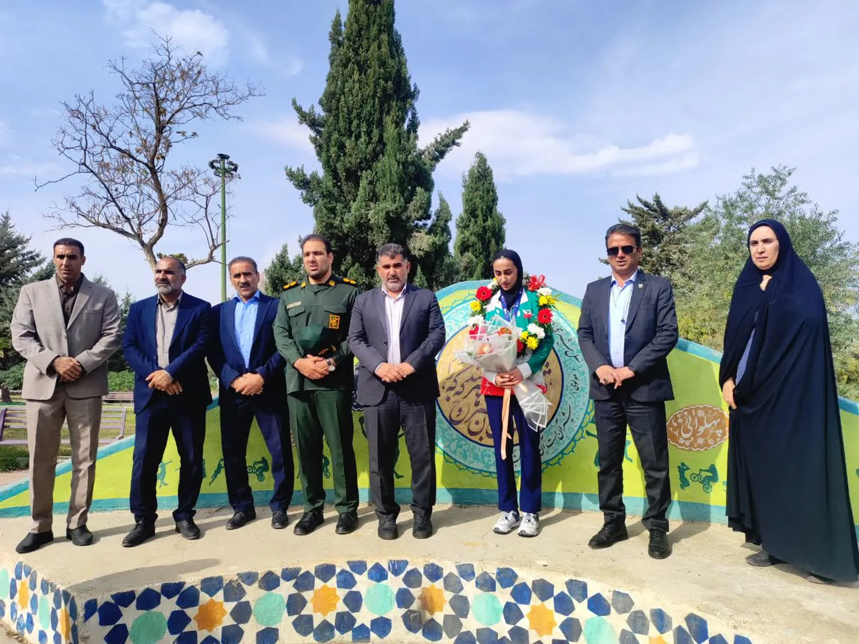 استقبال از دختر کارته باز قهرمان جهان