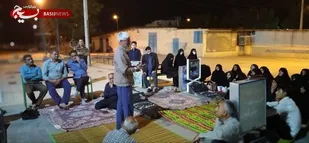 برگزاری مراسم شبی باشهدا درگلزار شهدای حرم مطهر امام زاده محمدابن هلال (علیه السلام )